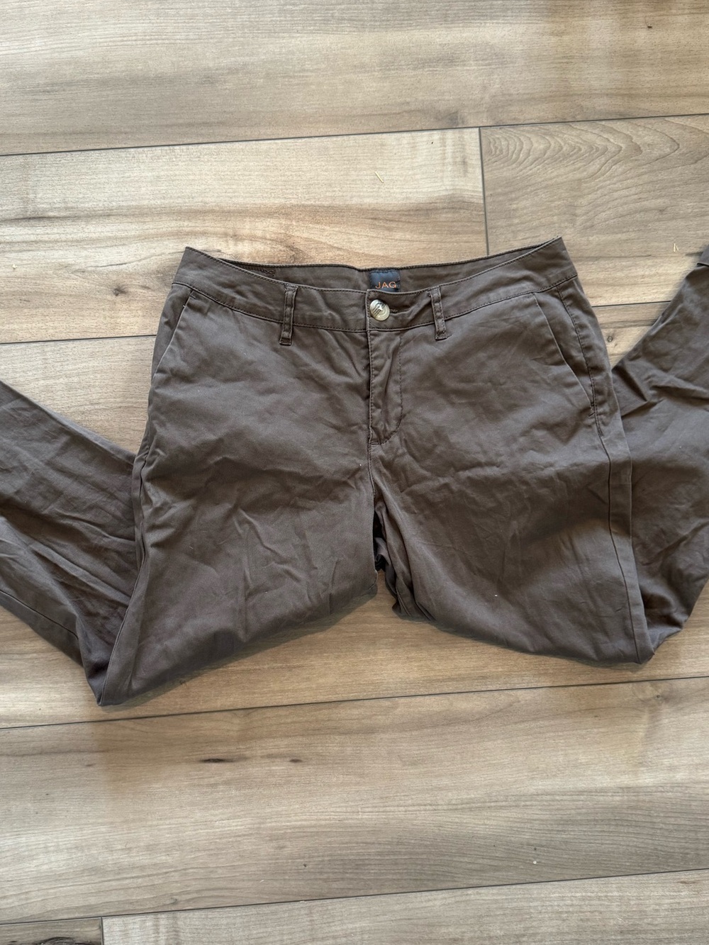 Jag Jeans Women's Brown Boyfriend cropped pants